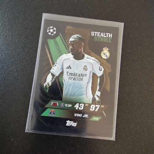 Topps Match Attax 2025/26 collectible lot with Stealth Strike and Black Edge Edition