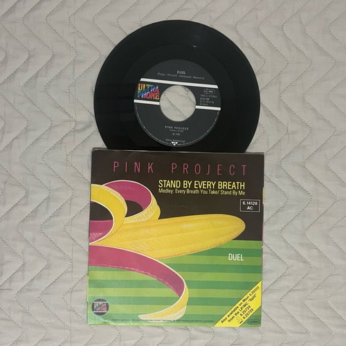 Vinyl 7” Single Pink Project – Stand By Every Breath like new