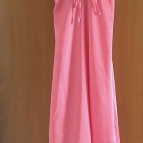 Decoro satin pink dress new