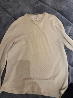 Zara blouse used, beige, size M