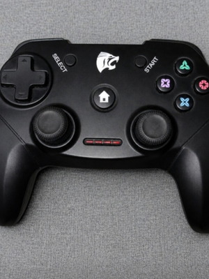 Wired controller like new, black, compatible with mobile, PC, tablet