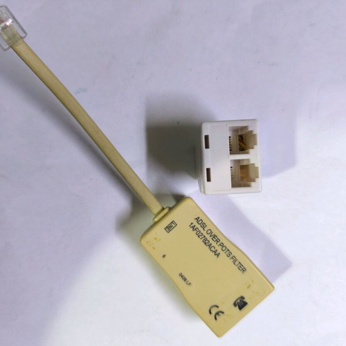 Central splitter ADSL over pots filter like new, pack of 2