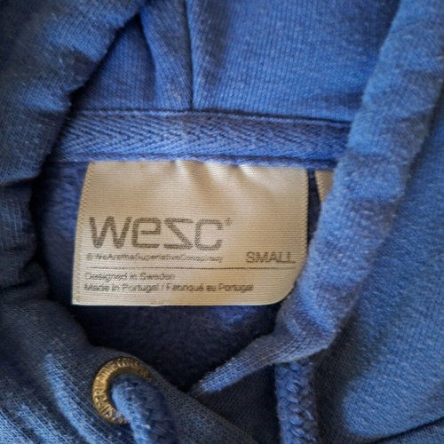 Wesc sweatshirt blue size Small like new