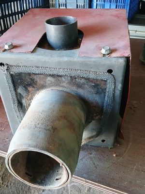 Pellet burner used