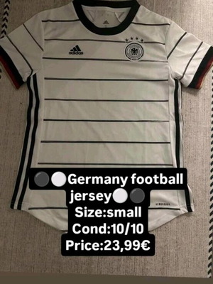 Germany adidas football jersey like new Small 19-20