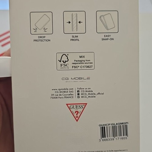 Guess case for iPhone 15 Pro new