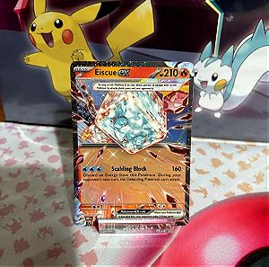Pokemon κάρτα Eiscue ex holographic