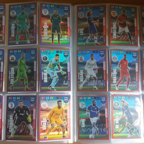 FIFA 365 2019-2020 Adrenalyn XL album like new with Limited Edition Olympiacos and Lionel Messi sets