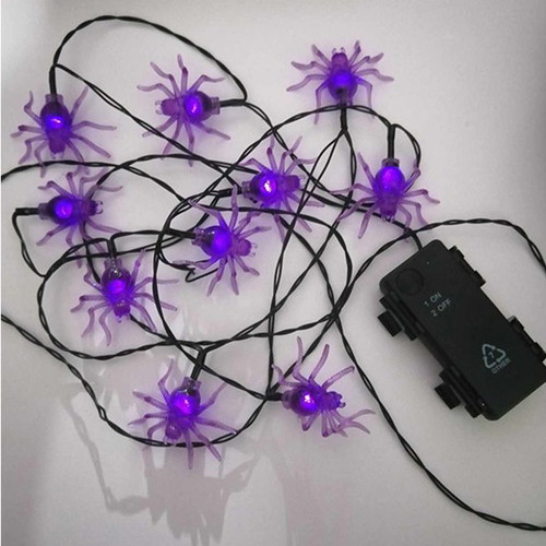 Purple spider lights like new