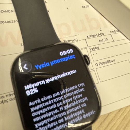 Apple Watch Series 10 46mm black like new, 92% battery health