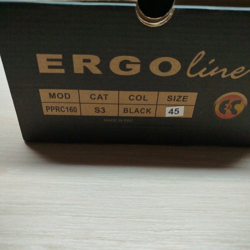 Ergoline safety boots new with steel toe and anti-slip sole