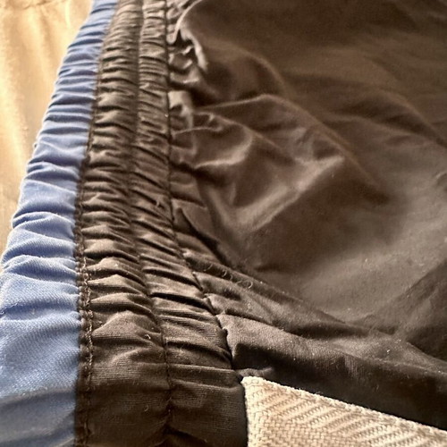 Dino Silvestre men's swim shorts black with white stripes size XXL like new