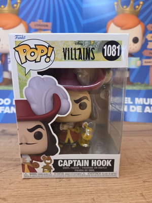 Funko Pop Disney Villains #1081 Captain Hook new vinyl figure