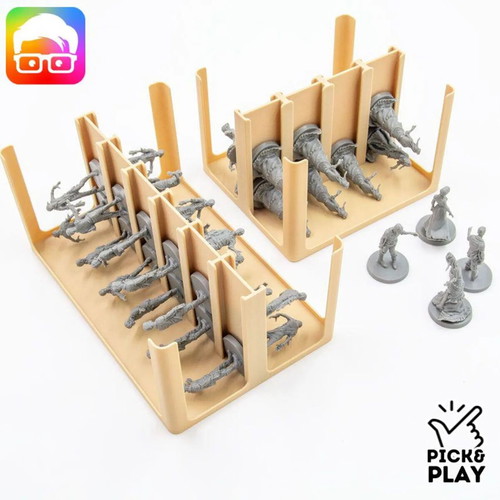 Zombicide Undead or Alive Board Game Organizer new, 3D printed