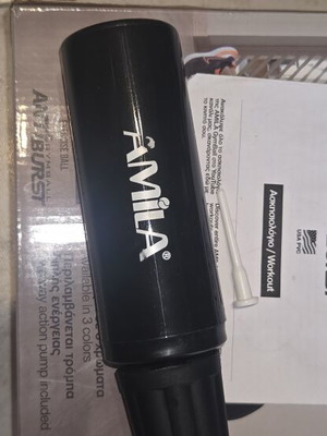 Μπάλα γυμναστικής Amila 75 εκ. με αξεσουάρ