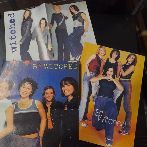 B*witched 3 posters A4 size set