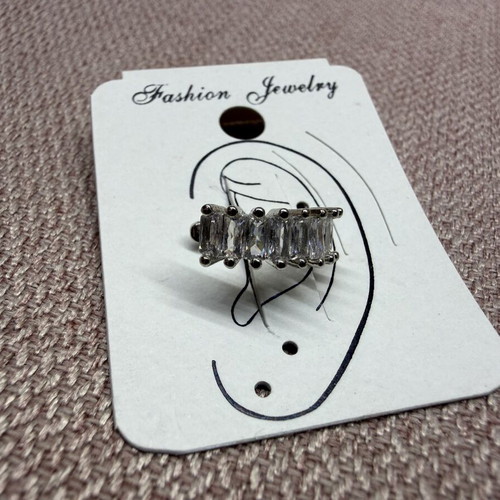 Ear cuff new, silver color