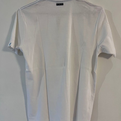 New Man white shirt with zipper, like new, size L