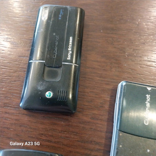 Cell phones used, pack of 5, Sony Ericsson, Nokia, Samsung