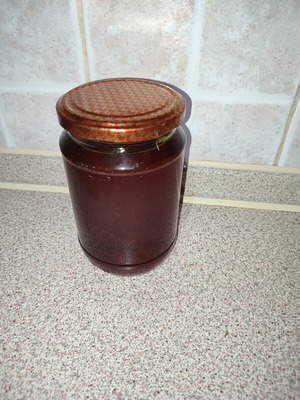 Chestnut honey new, 1 kilo packaging