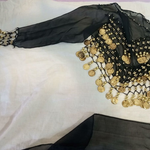 Waist scarves set of 2 for belly dance like new