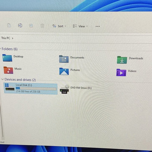 HP EliteDesk 800 G3 Desktop Mini used, Intel i3-7100T, 12GB RAM, 240GB SSD, Windows 11 Pro