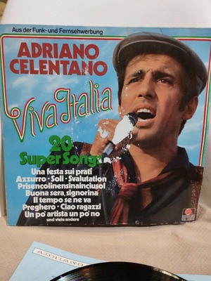 ADRIANO CELENTANO VIVA ITALIA ΒΙΝΥΛΙΟ POP ROCK