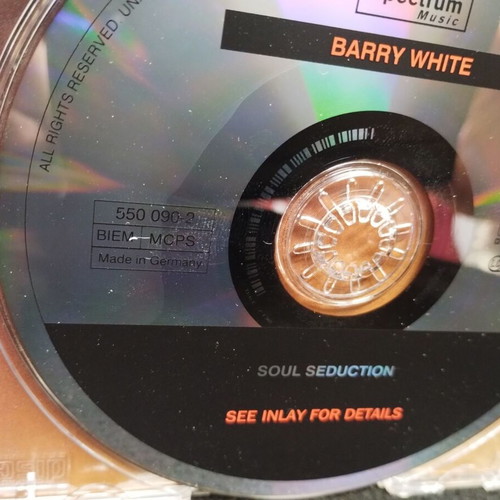 Barry White Soul Seduction CD new, R&B Soul