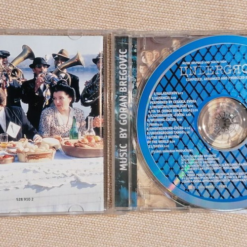 Underground Original Motion Picture Soundtrack CD like new