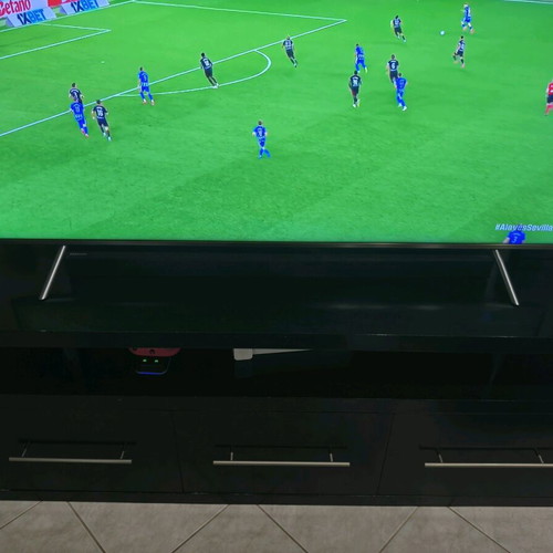 Wenge TV stand used with 3 drawers