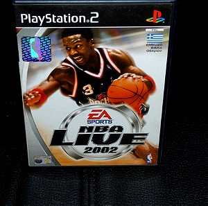 NBA LIVE 2002 PLAYSTATION 2