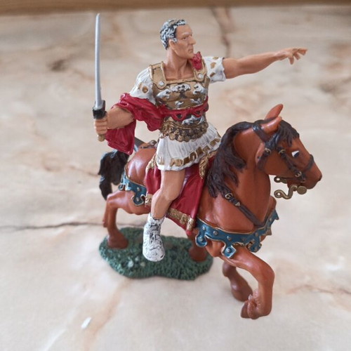 Julius Caesar figure with horse by Papo