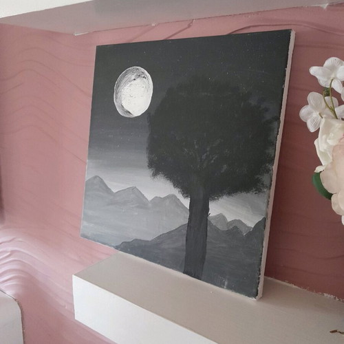 Canvas handmade 40×40 new