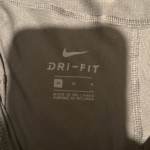 Nike leggings men's-women's size M like new, black and gray