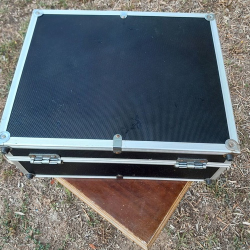 CD and DVD storage case, used, capacity 54 CDs
