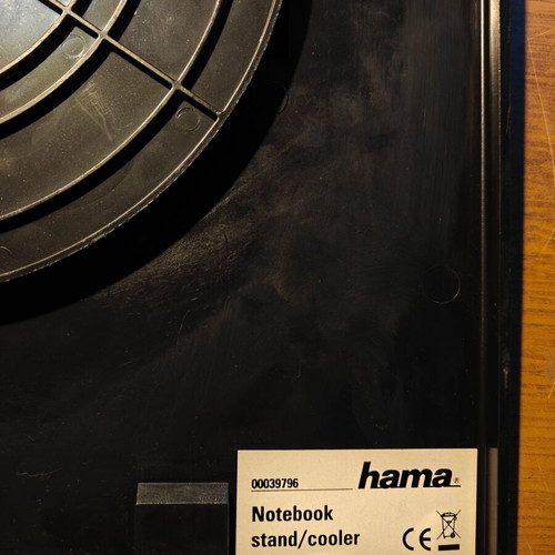 Hama Laptop Stand used with 2 USB Fans