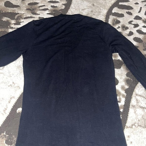 Freesoul long-sleeve black blouse like new, size L