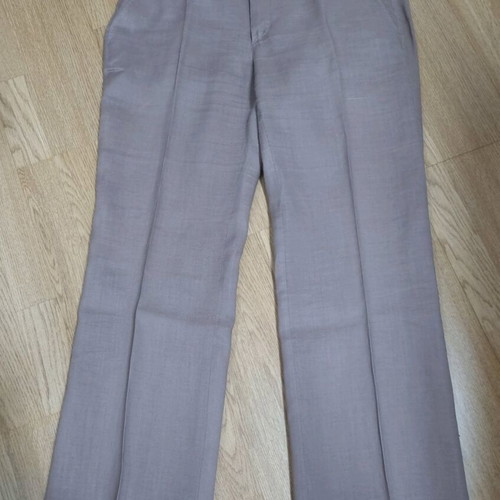 Zara women's linen pants like new, size L, earthy color