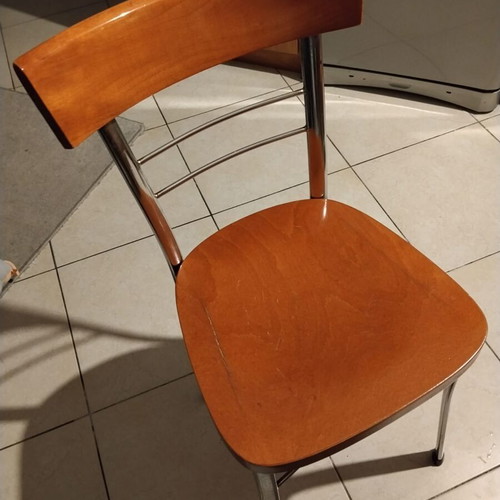 Wooden chair used