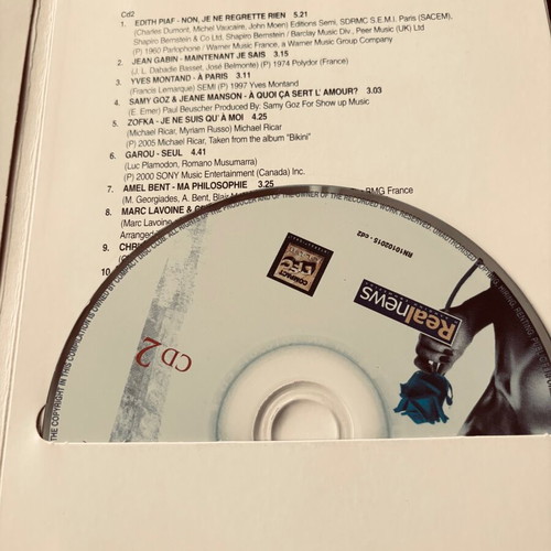 Pret-a-Porter 2CD set like new, 20 years anniversary French songs