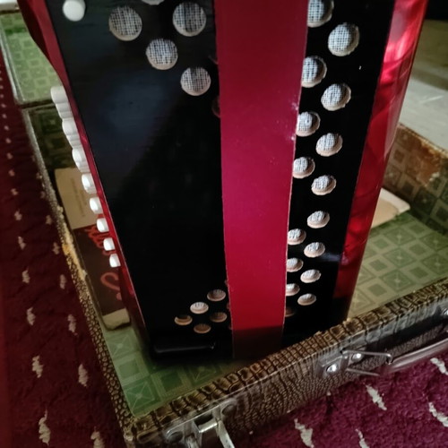 Hohner Vintage Student IVM Accordion like new with original case