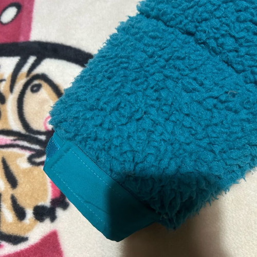 The North Face puffer like new, blue turquoise