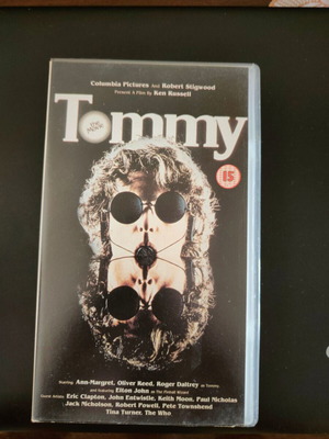 Tommy The Movie VHS tape like new, rock genre