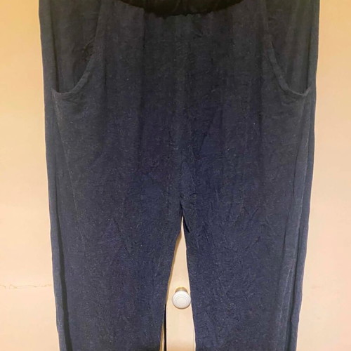 Guy Laroche dark blue women's lounge pants used, size S