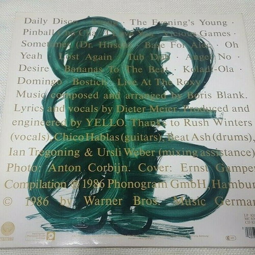 Yello 1980 - 1985 The New Mix In One Go 2XLP used, electronic