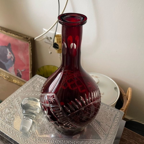 Crystal decanter like new