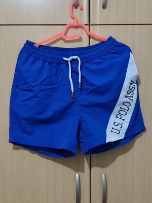 U.S. Polo Assn. swim shorts size M new, navy blue