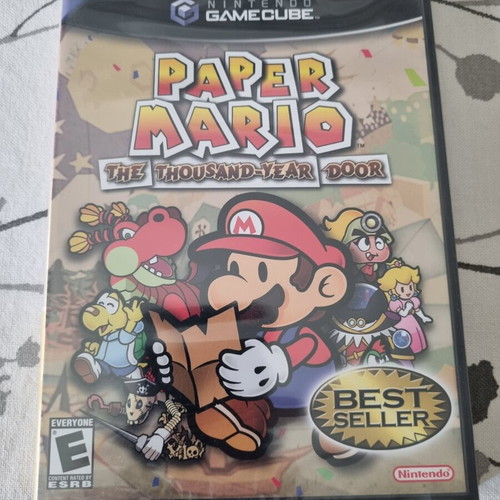 Paper Mario The Thousand-Year Door Nintendo GameCube new, USA version