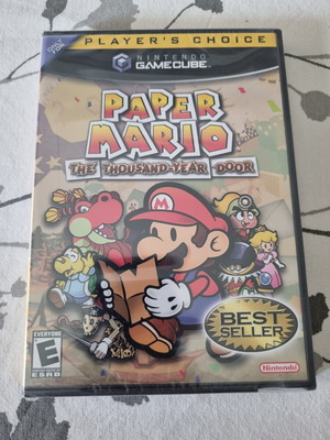 Paper Mario The Thousand-Year Door Nintendo GameCube new, USA version