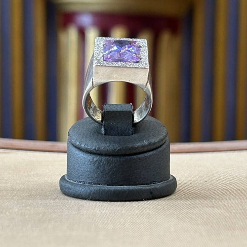 Silver ring 925 new, size 55